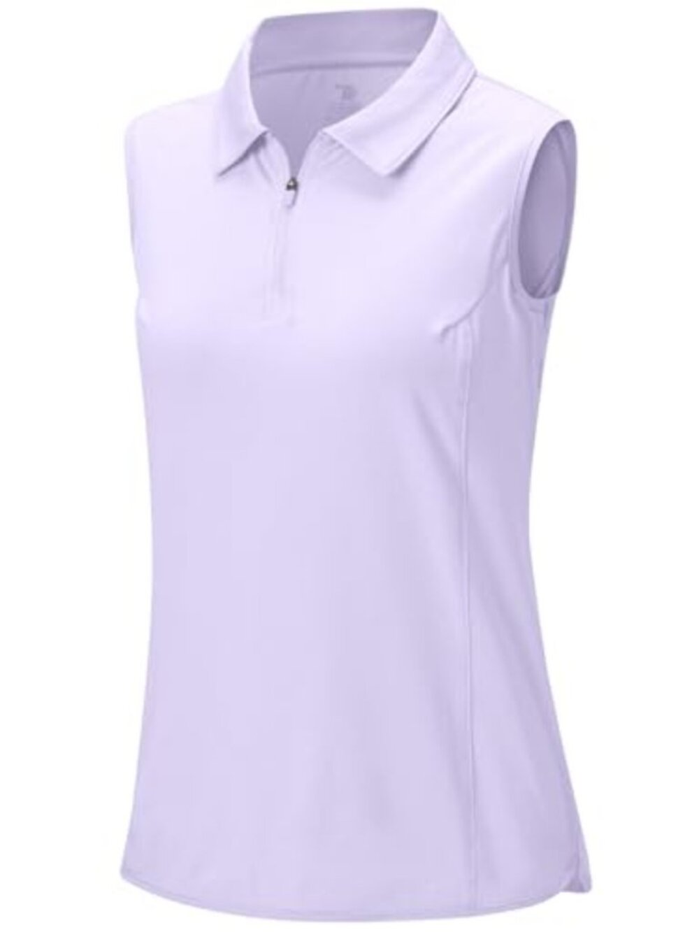 Women's Sleeveless Golf Polo 1/4 Zip Tennis Tank Top UPF 50+ Quick Dry
